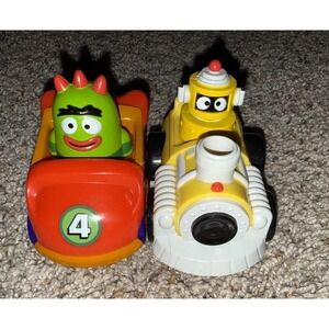 Yo Gabba Gabba Plex Brobee Mobile Vehicle Car Toy 2013 JAZWARES‎ HTF
